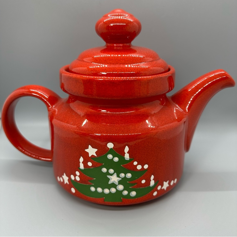 WAECHTERSBACH Christmas Tree Tea Pot and Lid